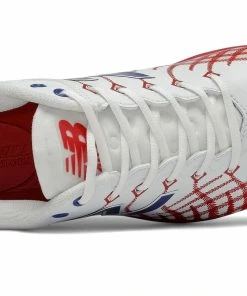 New Balance 4040v5 Adult Molded Cleats – Red/White/Blue (PL4040PR) -Bats Elegant Shop products pl4040pr 3