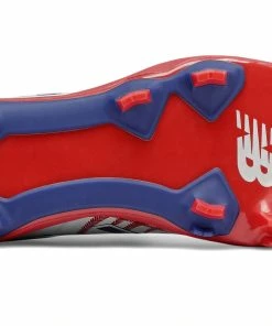 New Balance 4040v5 Adult Molded Cleats – Red/White/Blue (PL4040PR) -Bats Elegant Shop products pl4040pr 4