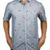 Baseballism Relay – Brock Button Down (Men’s) -Bats Elegant Shop products relay 1