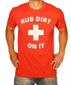 Baseballism Rub Dirt On It Youth T-Shirt