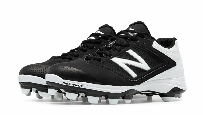 New Balance – Black/White Women’s Fastpitch Cleats (SP4040B1) 3 New Balance – Black/White Women’s Fastpitch Cleats (SP4040B1)