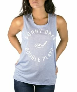 Baseballism – Sunny Days And Double Plays – Aya Tank (Women’s)