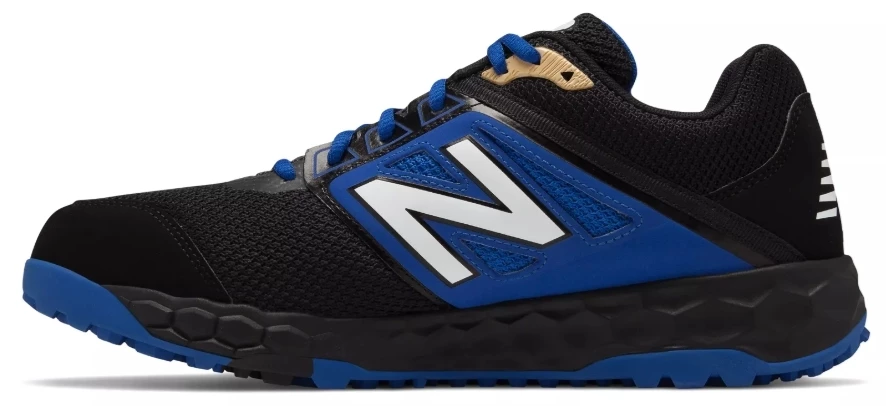 New Balance – Black/Blue Fresh Foam T3000v4 Men’s Turfs (T3000BB4) 4 New Balance – Black/Blue Fresh Foam T3000v4 Men’s Turfs (T3000BB4) - Image 2