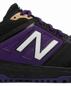 New Balance β Black/Purple Fresh Foam T3000v4 Menβs Turfs (T3000BP4)