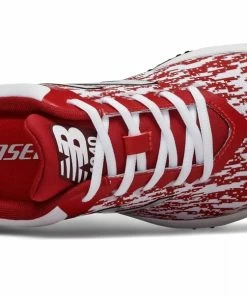 New Balance 4040v5 Turf Trainer – Maroon/White (T4040MW5) -Bats Elegant Shop products t4040mw5 3