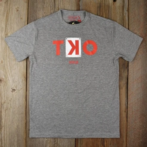 Baseballism – TKO – Grey T-Shirt (Men’s) 5 Baseballism – TKO – Grey T-Shirt (Men’s) - Image 3