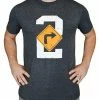 Baseballism Turn 2 Grey T-Shirt (Men’s) -Bats Elegant Shop products turn2 1