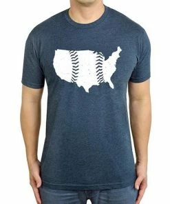 Baseballism United Seams Navy T-Shirt (Men’s)