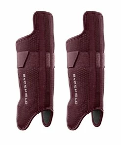 EvoShield Pro-SRZ Catcher’s Lower Leg Guards – Adult (WB570800L) -Bats Elegant Shop products wb5708011 maroon