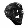 EvoShield – Pro-SRZ Catcher’s Helmet – Black (WB5708401) -Bats Elegant Shop products wb5708401 blk 1 1