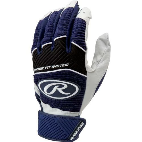 Rawlings Adult Workhorse 950 Series Batting Glove – Navy 3 Rawlings Adult Workhorse 950 Series Batting Glove – Navy