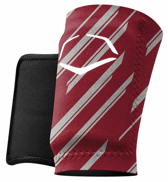 EvoShield Protective Wrist Guard – Maroon Speed Stripe 3 EvoShield Protective Wrist Guard – Maroon Speed Stripe