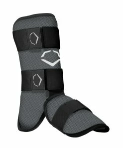 EvoShield SRZ-1 Batter’s Leg Guard – Adult Size (WTV1112) -Bats Elegant Shop products wtv1112 charcoal