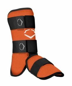 EvoShield SRZ-1 Batter’s Leg Guard – Adult Size (WTV1112) -Bats Elegant Shop products wtv1112 orange