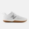 New Balance White T3000v6 Turf Shoes -Bats Elegant Shop t3000tw6 1