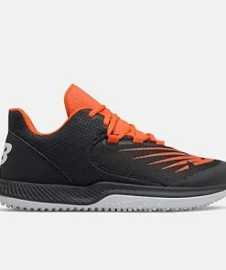 New Balance Black/Orange FuelCell 4040v6 Turf Shoes
