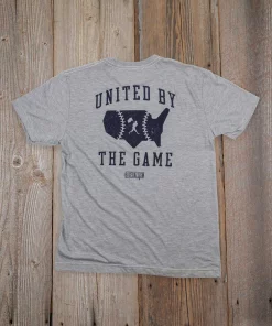 Baseballism United By The Game Men’s T-Shirt -Bats Elegant Shop united by the game 8